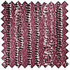 Cascade, Claret - Motorised Roman Blind